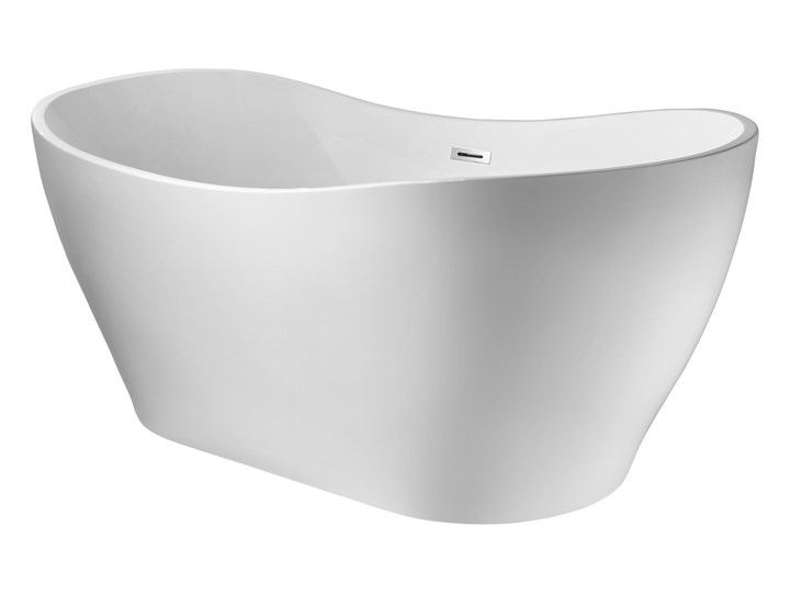 Wanna wolnostojąca Corsan E302 Stella 170 cm z wykończeniem chrom Stal Akryl Wolnostojące Kategoria Wanny