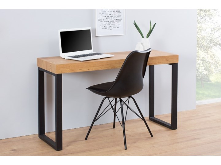Biurko, konsola OAK Desk 120x40 cm na metalowej ramie