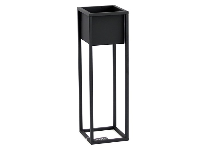 Kwietnik Metalowy Stojak CUBO 70cm czarny skrzynka loft 05-02 Doniczka na kwiaty Kategoria Doniczki i kwietniki