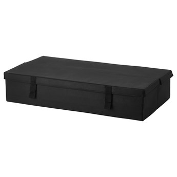 IKEA LYCKSELE Pojemnik do 2-os rozkładanej sofy, czarny, Szerokość: 92 cm