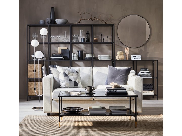 IKEA VIMLE Sofa 2-osobowa rozkładana, Gunnared beżowy, Wysokość łóżka: 53 cm Głębokość 98 cm Szerokość 190 cm Materiał obicia Tkanina