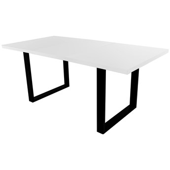 SELSEY Stół rozkładany Lameca 135-185x85 cm biały
