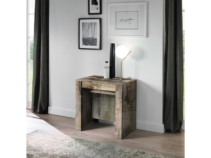 SELSEY Stół rozkładany Dadivosa 54-252x79 cm dąb Pero Długość 252 cm Długość 202 cm Długość 54 cm Drewno Wysokość 78 cm Kształt blatu Prostokątny Długość 103 cm Szerokość 54 cm Rozkładanie Rozkładane