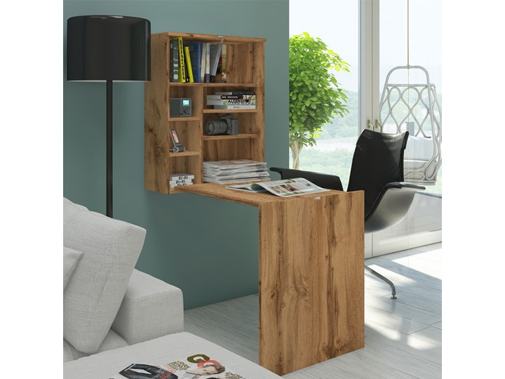 SELSEY Biurko Function Biurko ścienne Płyta MDF Pomieszczenie Biuro Szerokość 60 cm Kategoria Biurka
