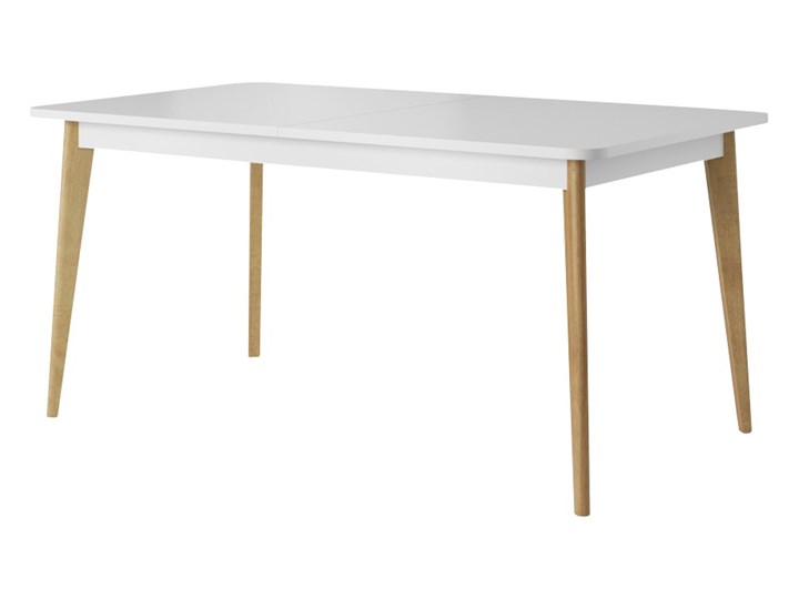 SELSEY Stół rozkładany Livinella 140-180x80 cm biały Płyta MDF Długość 140 cm  Drewno Wysokość 76 cm Długość 180 cm  Rozkładanie Rozkładane