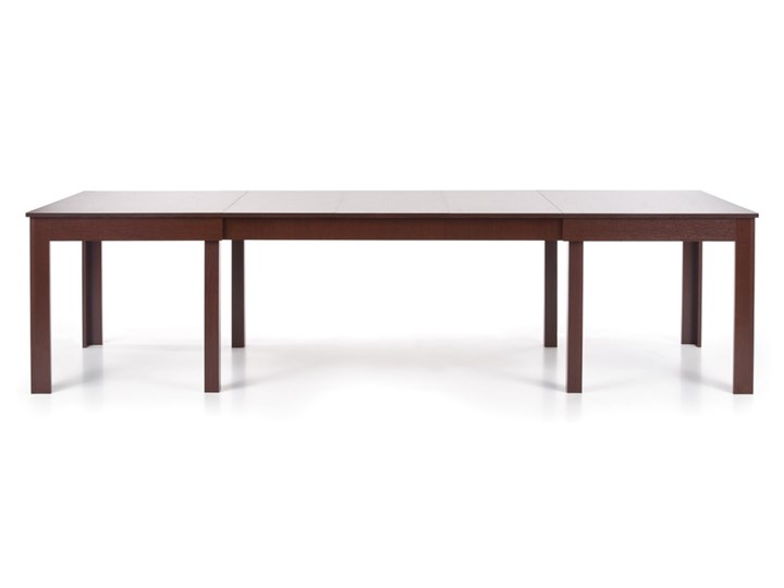 SELSEY Stół rozkładany Pera 160-300x90 cm ciemny orzech Szerokość 57 cm Wysokość 76 cm Długość 160 cm Długość 300 cm Płyta MDF Szerokość 160 cm Szerokość 91 cm Styl Rustykalny
