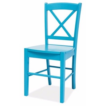 SELSEY Krzesło Svene niebieskie