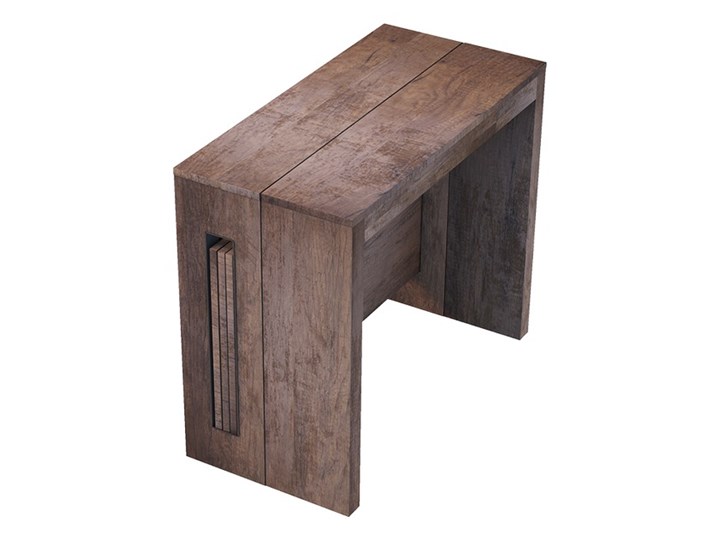 SELSEY Włoski stół rozkładany Roma ciemny dąb canyon Szerokość 90 cm Szerokość 91 cm Drewno Styl Nowoczesny Długość 80 cm Szerokość 80 cm Metal Wysokość 76 cm Kategoria Stoły kuchenne