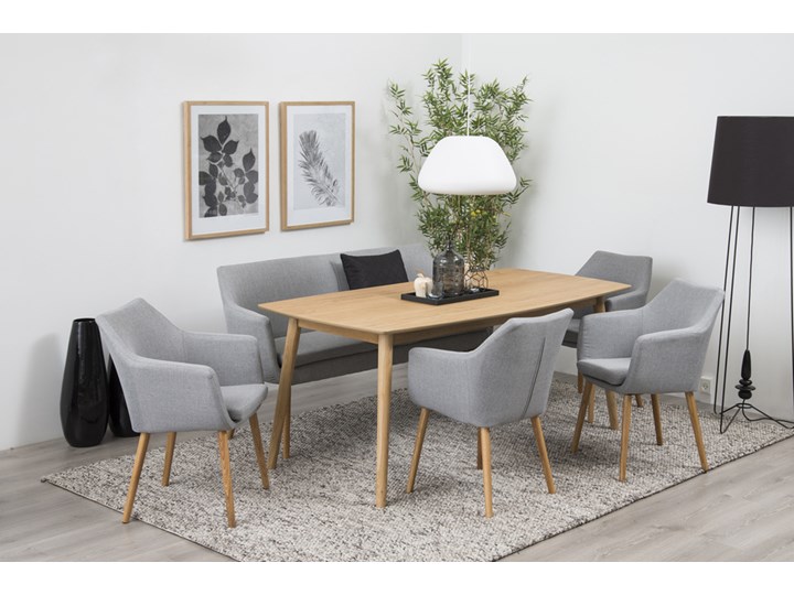 SELSEY Stół Forward 150x80 cm Kolor Beżowy Długość 150 cm Wysokość 76 cm Drewno Styl Skandynawski