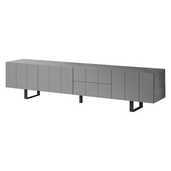 SELSEY Włoska szafka RTV Gondil 220 cm z przetworzonych butelek PET