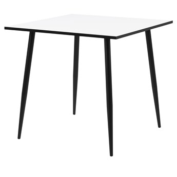 SELSEY Stół do jadalni kwadratowy Denaser 80x80 cm biały
