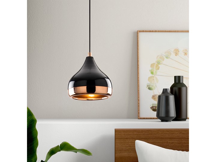 SELSEY Lampa wisząca Queenie średnica 17 cm Metal Lampa z kloszem Funkcje Brak dodatkowych funkcji