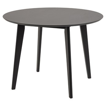 SELSEY Stół okrągły Gemirro o średnicy 105 cm czarny