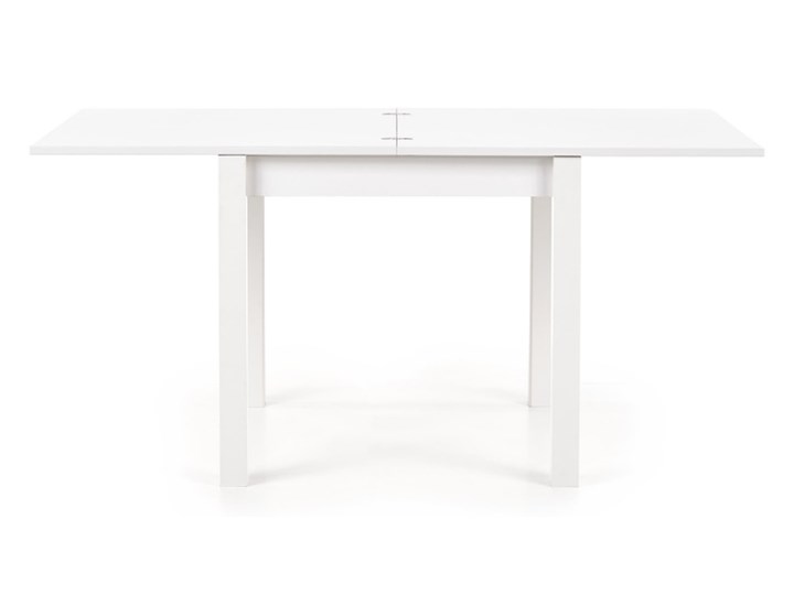 SELSEY Stół rozkładany Lea 80-160x80 cm biały Płyta MDF Wysokość 76 cm Długość 160 cm Pomieszczenie Stoły do jadalni Rozkładanie Rozkładane