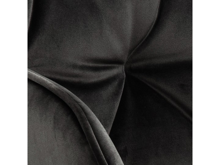 SELSEY Zestaw dwóch krzeseł tapicerowanych z podłokietnikami Agamos szarobrązowy welur na metalowych nóżkach Pomieszczenie Jadalnia Stal Tworzywo sztuczne Pikowane Tkanina Z podłokietnikiem Tapicerowane Styl Nowoczesny