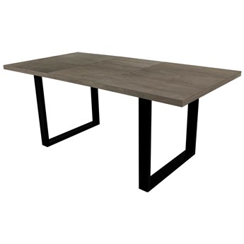 SELSEY Stół rozkładany Lameca 160-210x90 cm beton