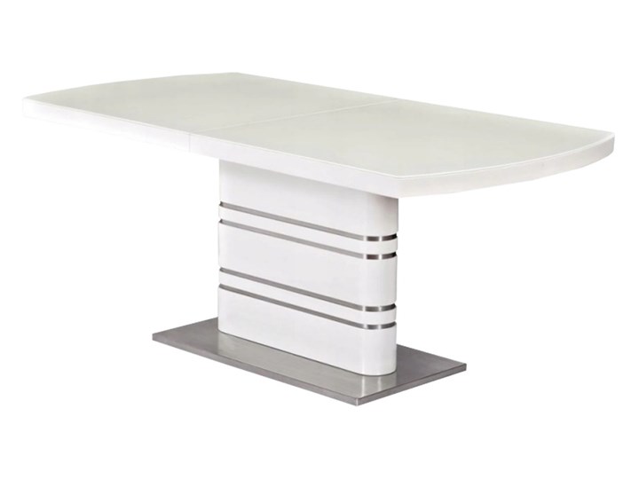 SELSEY Stół rozkładany Amager 180-240x90 cm Długość 240 cm Szkło Płyta MDF Stal Styl Nowoczesny Wysokość 76 cm Długość 180 cm Kategoria Stoły kuchenne