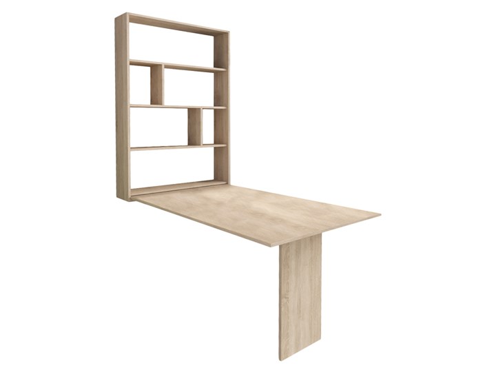 SELSEY Stół rozkładany Espigo 130x80 cm dąb sonoma Długość 84 cm Płyta MDF Szerokość 134 cm Szerokość 84 cm Wysokość 73 cm Wysokość 135 cm Drewno Szerokość 130 cm Długość 134 cm Wysokość 85 cm Rozkładanie Rozkładane