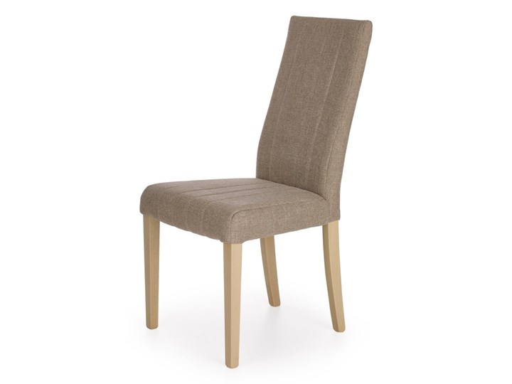 SELSEY Krzesło tapicerowane Stepani dąb sonoma z beżowym
