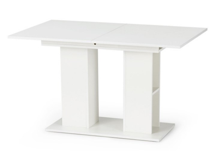 SELSEY Stół rozkładany Obargo 130-170x80 cm biały Długość 130 cm Płyta MDF Szerokość 130 cm Długość 170 cm Szerokość 100 cm Kategoria Stoły kuchenne Wysokość 76 cm Rozkładanie Rozkładane