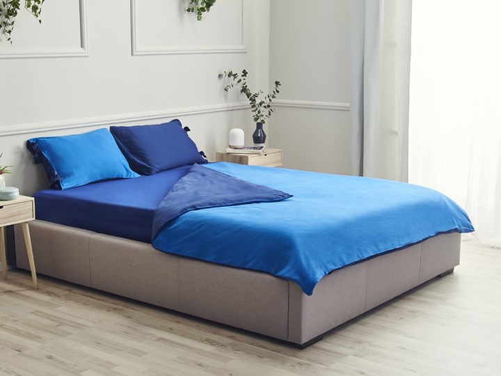 Zestaw pościeli Dormeo The Essentials SS 140x200 cm SKY Komplet pościeli Bawełna Satyna Kategoria Komplety pościeli