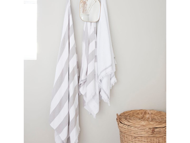 Meraki - Ręcznik Barbarum 100x180 Frotte Bawełna Ręcznik plażowy Kategoria Ręczniki 70x140 cm Kolor Biały