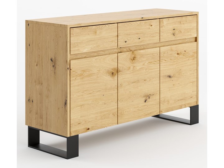 Komoda drewniana Horizon Dąb Drewno Kategoria Komody