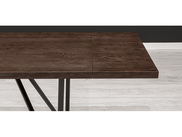 Stół drewniany Ravel rozkładany Dąb 140x80 cm Dwie dostawki 60 cm