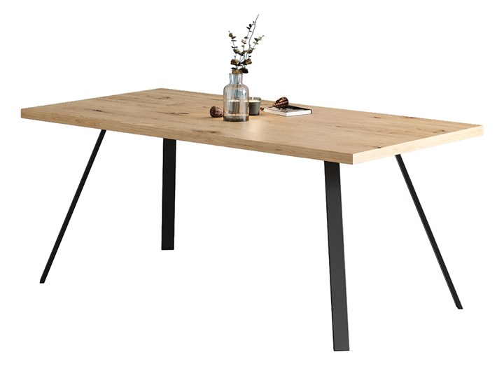 Stół Lige z naturalnego drewna Dąb 220x100 cm