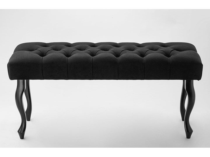 Ławka pikowana Chesterfield Black Kategoria Ławki do salonu Materiał obicia Tkanina