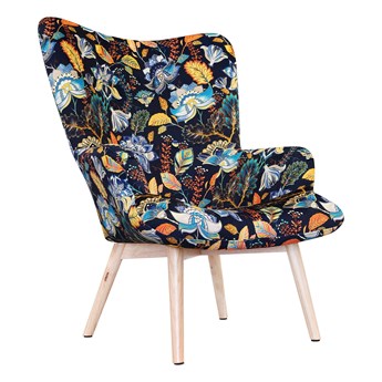 MOSS BOTANIC Fotel z motywem kwiatowym 50x96 cm - Homla