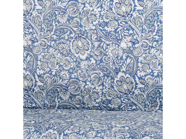 PARLA Komplet pościeli z mikrofibry indygo 200x220 cm Mikrofibra Kategoria Komplety pościeli