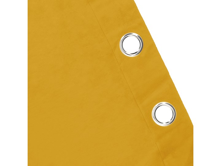PATTY Zasłona welwetowa musztardowa 140x250 cm Typ Zasłony gotowe
