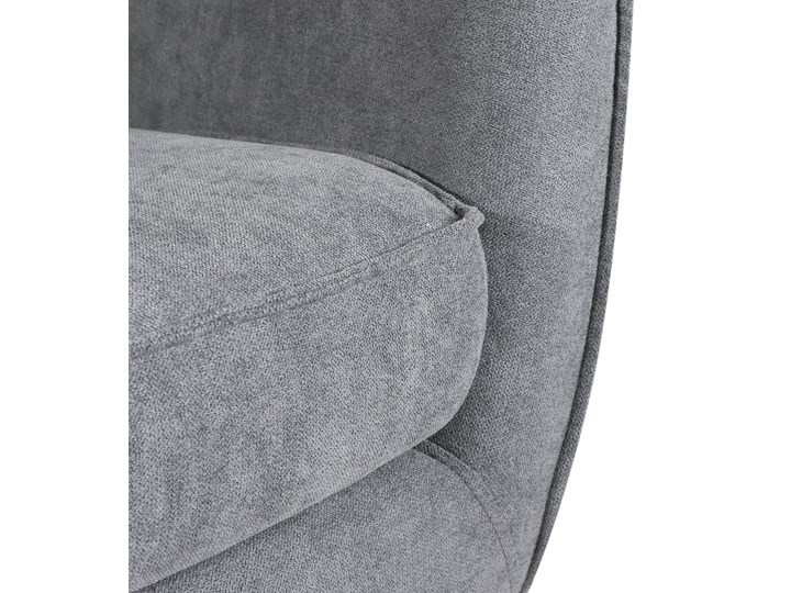STOKKE NATURAL Fotel tapicerowany szary 77x77x78 cm Szerokość 77 cm Głębokość 77 cm Kategoria Fotele do salonu