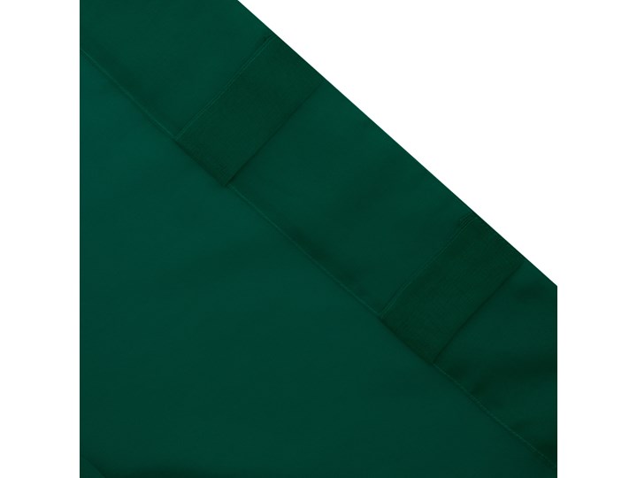 Zasłona ADI zielona z pomponikami 140x250 cm - Homla Zasłona prześwitująca Mocowanie Szelki Poliester Pomieszczenie Pokój nastolatka