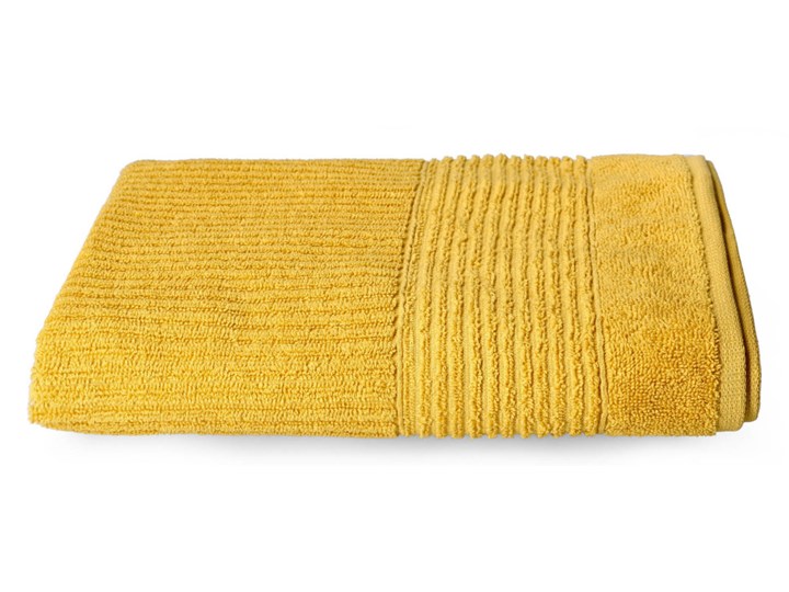 NALTIO Ręcznik w paski musztardowy 70x130 cm Kategoria Ręczniki