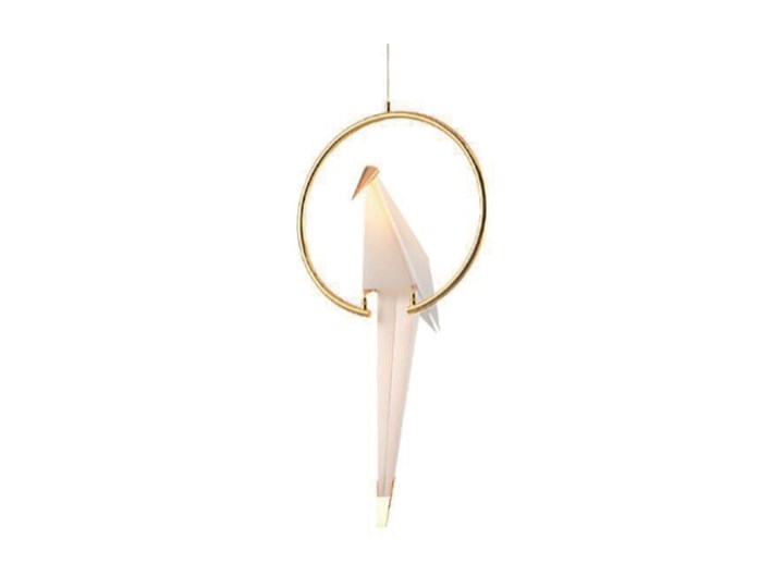 Ptaki - lampa wisząca nowoczesna Metal Tworzywo sztuczne Lampa inspirowana Pomieszczenie Salon