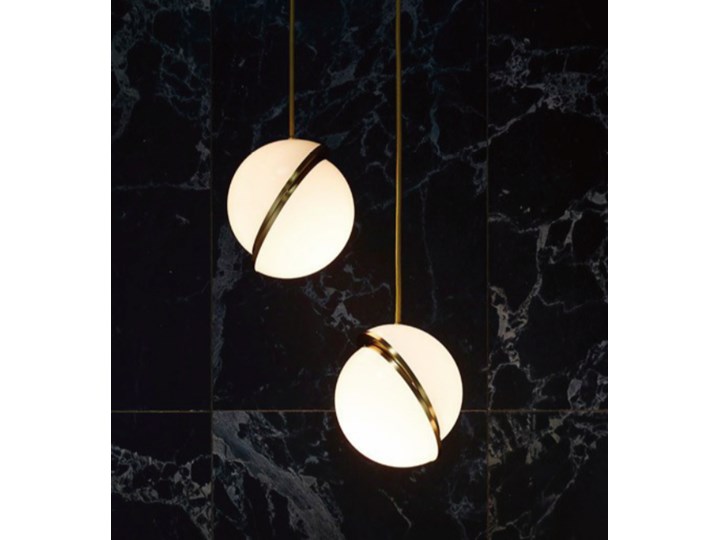Look - żyrandol LED nowoczesny 6-punktowy złoty Lampa z kloszem Lampa kula Tworzywo sztuczne Szkło Metal Mosiądz Ilość źródeł światła 1 źródło