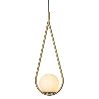 Droplet 1 Brass - nowoczesna lampa wisząca