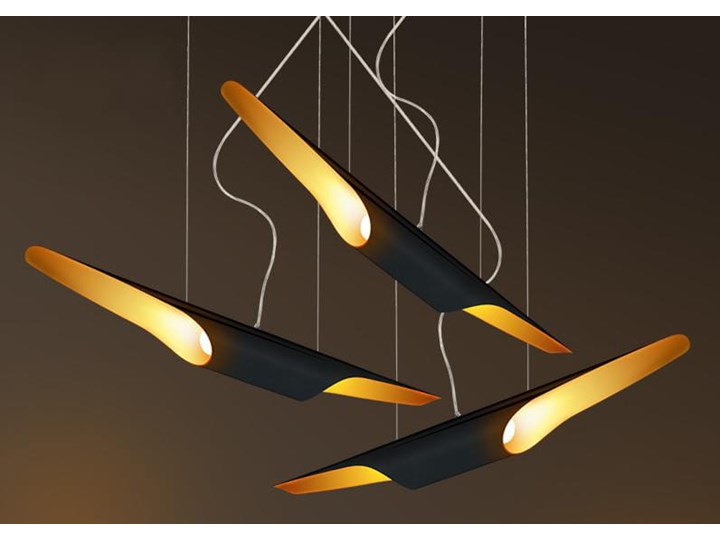 Aerophon 70 - lampa wisząca Metal Lampa inspirowana Ilość źródeł światła 2 źródła