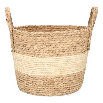 Kosz KOES z trawy morskiej 30x26 cm - Homla