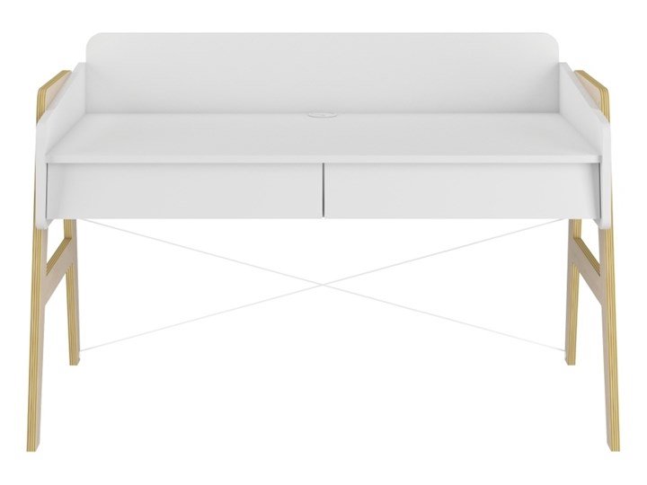 Regulowane biurko dziecięce z szufladami So Sixty Biurko z nadstawką Drewno Biurko regulowane Biurko tradycyjne Szerokość 125 cm Płyta MDF Kategoria Biurka