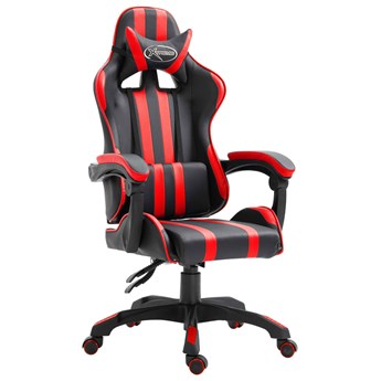 Czerwony ergonomiczny fotel dla gracza - Davo