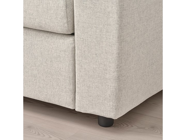 IKEA VIMLE Sofa 3-osobowa, Gunnared beżowy, Wysokość z poduchami oparcia: 83 cm Kategoria Sofy i kanapy
