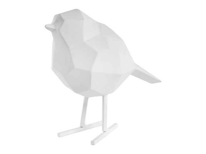 Biała figurka dekoracyjna w kształcie ptaszka PT LIVING Bird Small Statue Kolor Biały