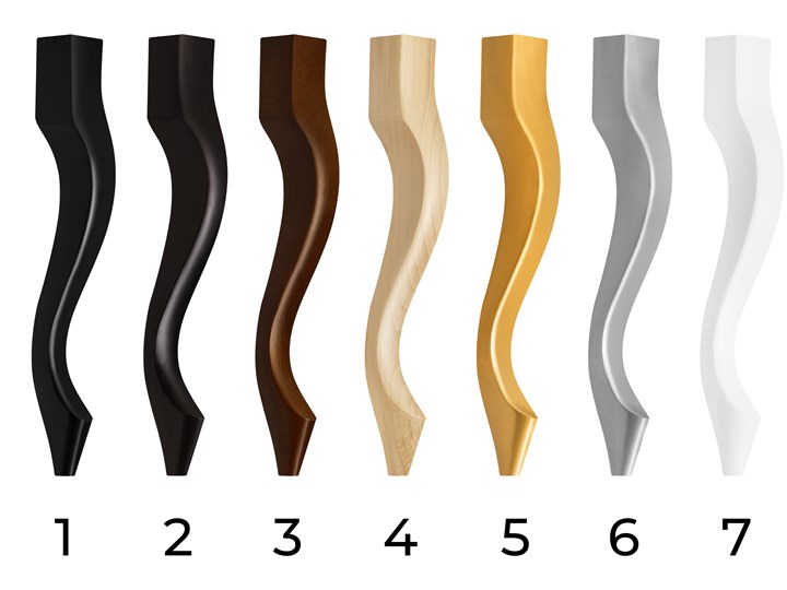 Ławka pikowana Chesterfield MAX Dark Brown Kolor Brązowy