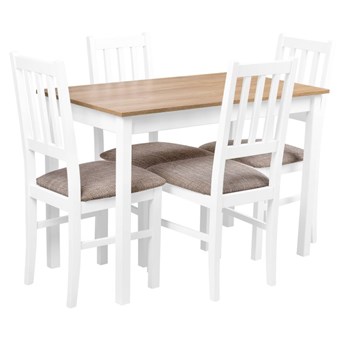 Stół + Krzesła do Kuchni Jadalni 110x60