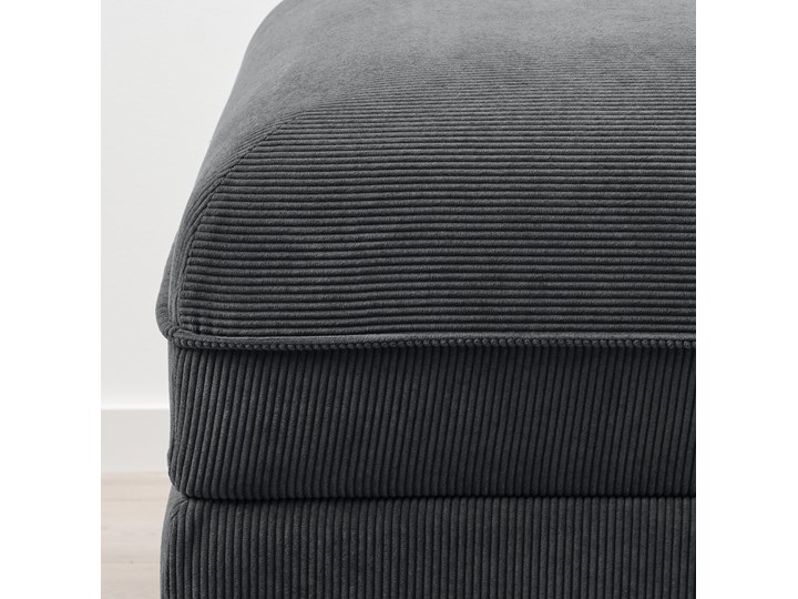 IKEA VALLENTUNA Moduł sofy rozkładanej, Kelinge antracyt, Szerokość: 80 cm Głębokość 100 cm Modułowe Pomieszczenie Pokój nastolatka
