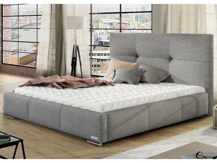 SELSEY Łóżko tapicerowane Zarres Styl Nowoczesny Rozmiar materaca 160x200 cm