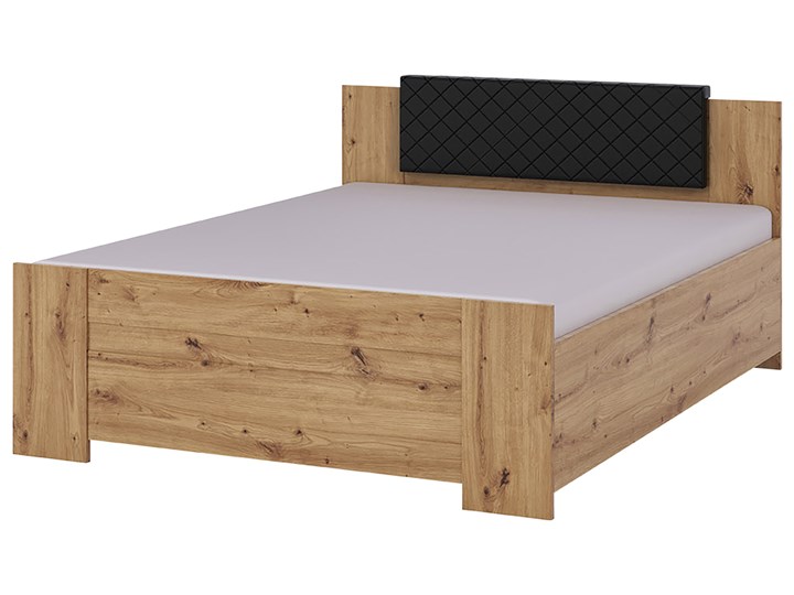 SELSEY Łóżko Rinker 160x200 cm z zagłówkiem Kategoria Łóżka do sypialni